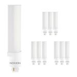 Mehrfachpackung 10x Noxion Lucent PL-C LED 6.5W 650lm - 830 Warmweiß | Ersatz für 18W