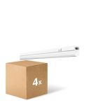 Mehrfachpackung 4x Ledvance LED Deckenleuchte Linear Compact Schalter 14W 1400lm - 830 Warmweiß | 120cm