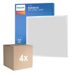 Mehrfachpackung 4x Philips LED Panel Ledinaire RC065B 28W 3400lm - 840 Kaltweiß | 60x60cm - UGR <22