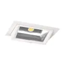 LED Downlight Wandwasher Wandy Maxi Weiß 46W 6400lm 70x75D - 840 Kaltweiß - 238x145mm