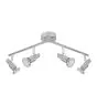 Ledvance LED-Spot GU10 Aluminium 4x 3W - 827 Extra Warmweiß 
