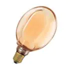 Osram Vintage 1906 LED E27 Globe Fadenlampe Gold 130mm 4W 220lm - 818 Extra Warmweiß | Dimmbar - Ersatz Für 22W